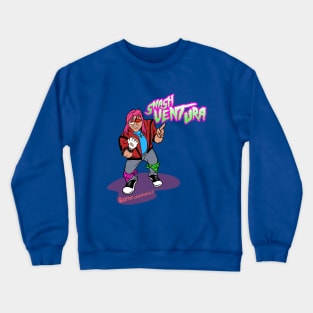 Smash Ventura cartoon character! Crewneck Sweatshirt